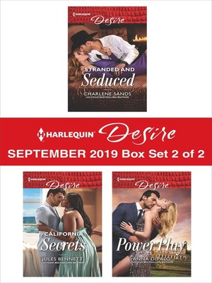 cover image of Harlequin Desire September 2019--Box Set 2 of 2
